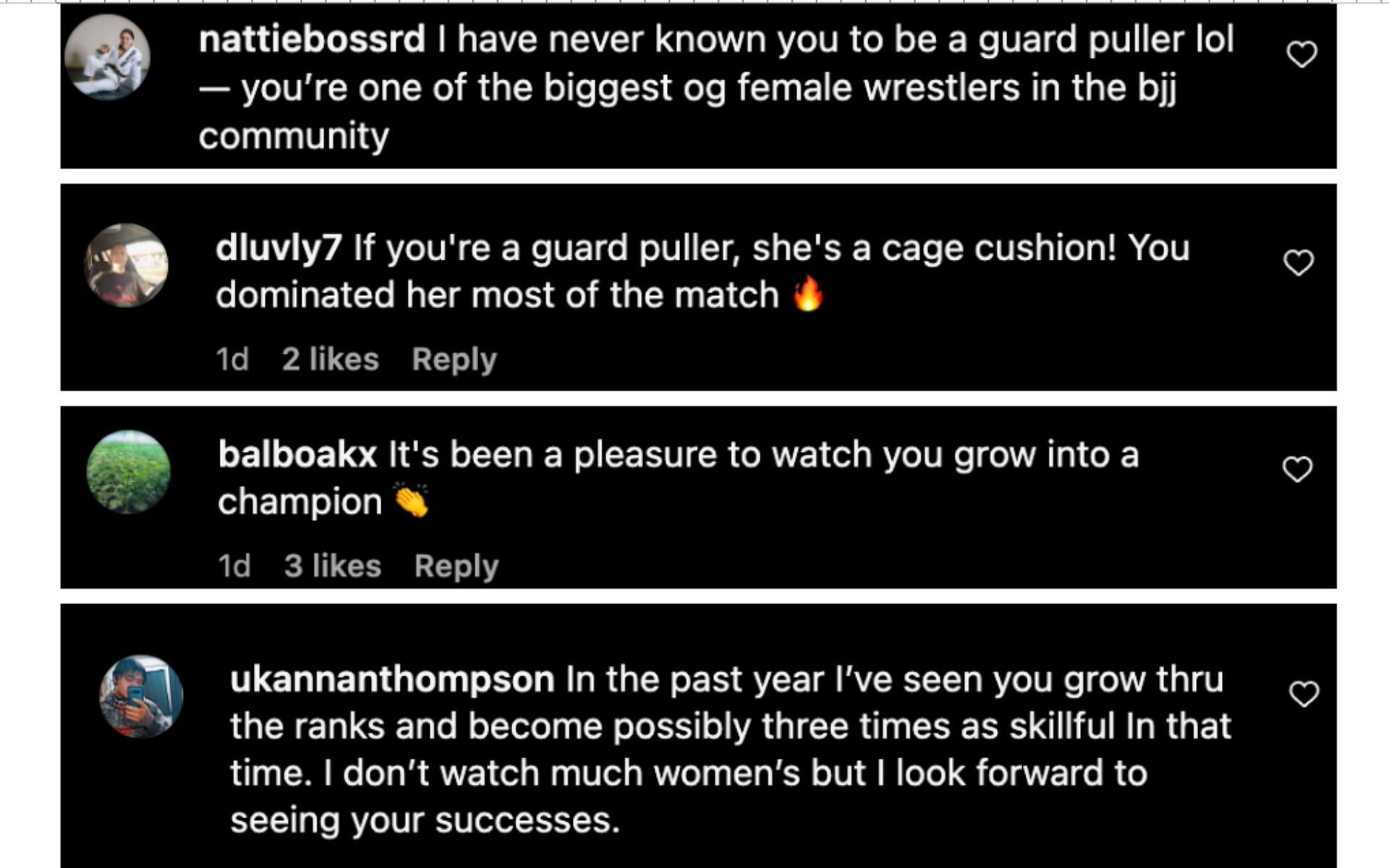 Fan comments
